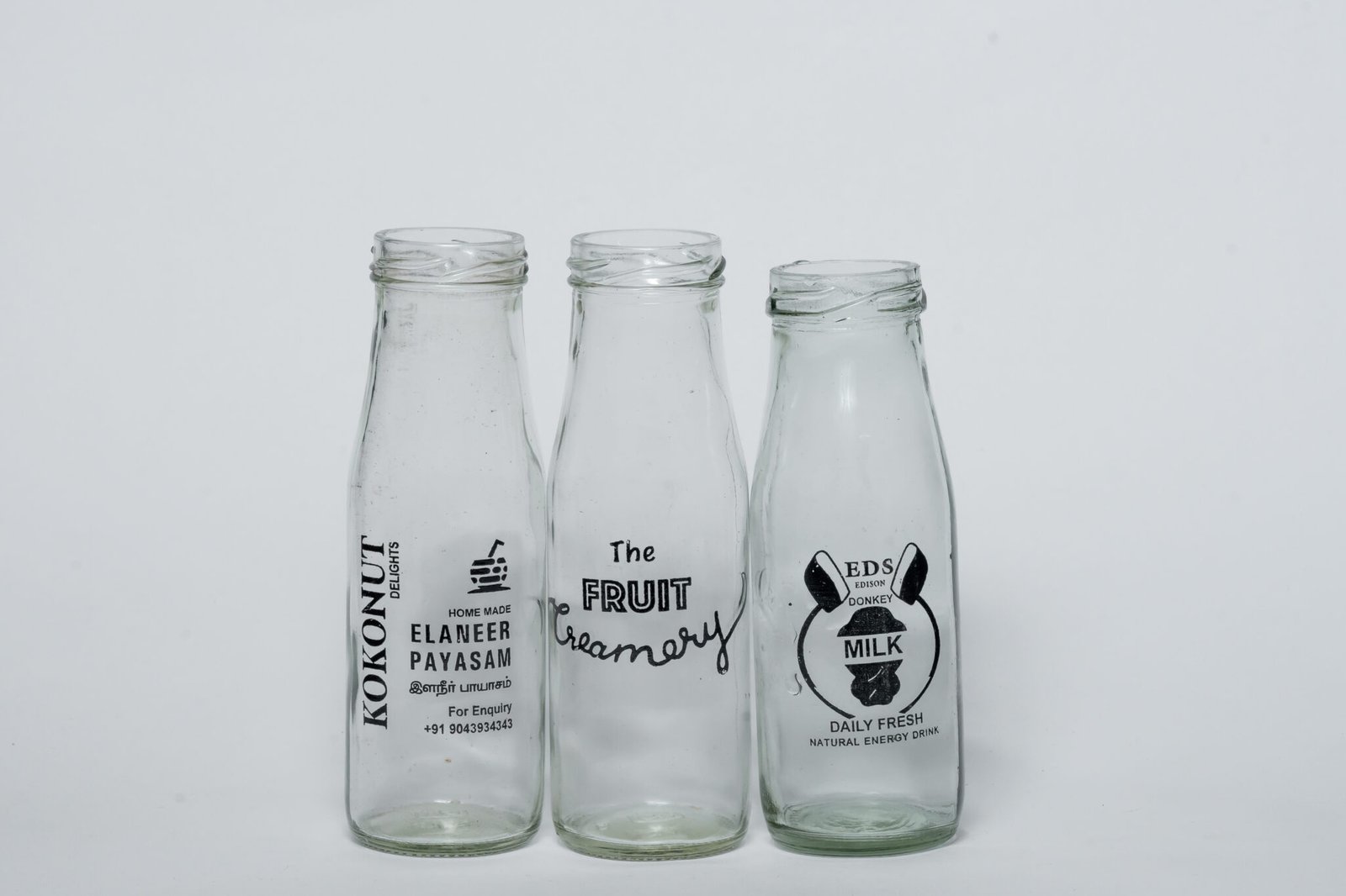 printed galss bottles