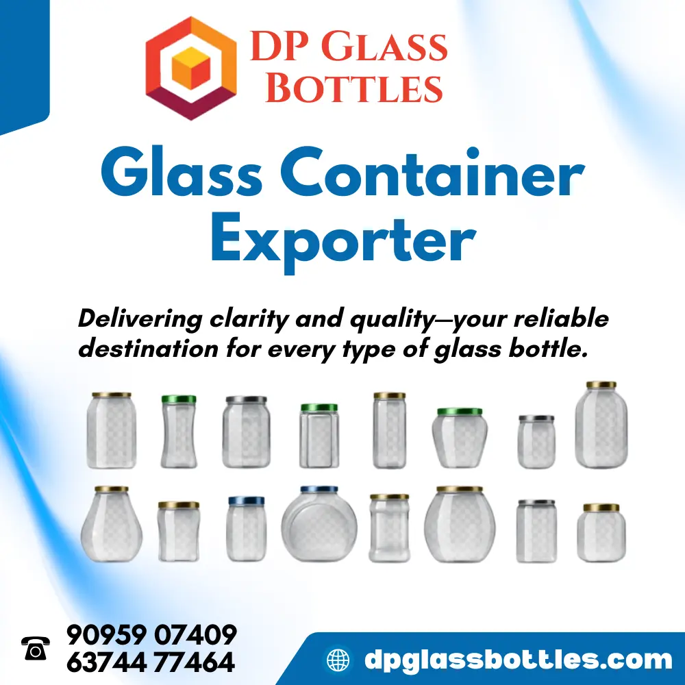Glass Container Exporters in India