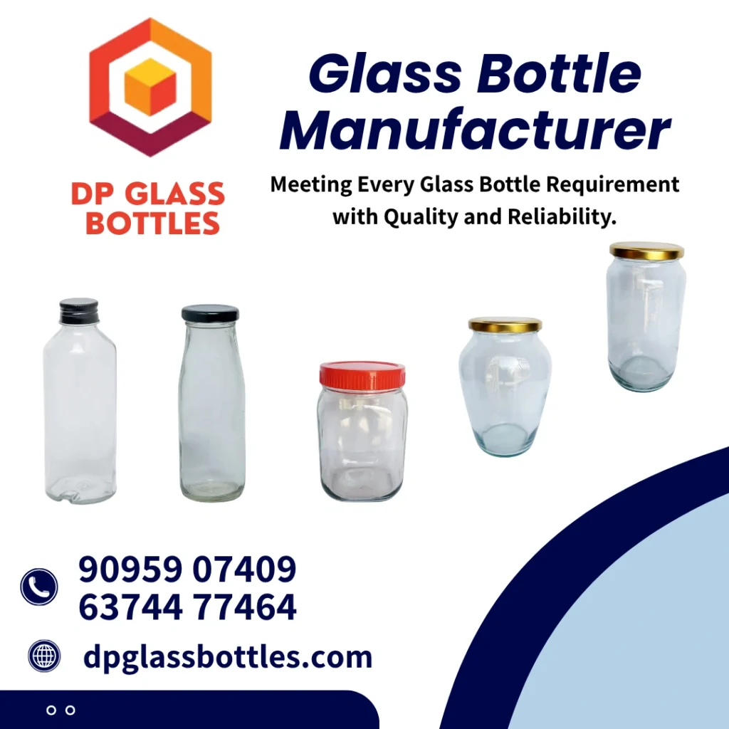Glass Bottle Manufacturer and Supplier in Coimbatore
